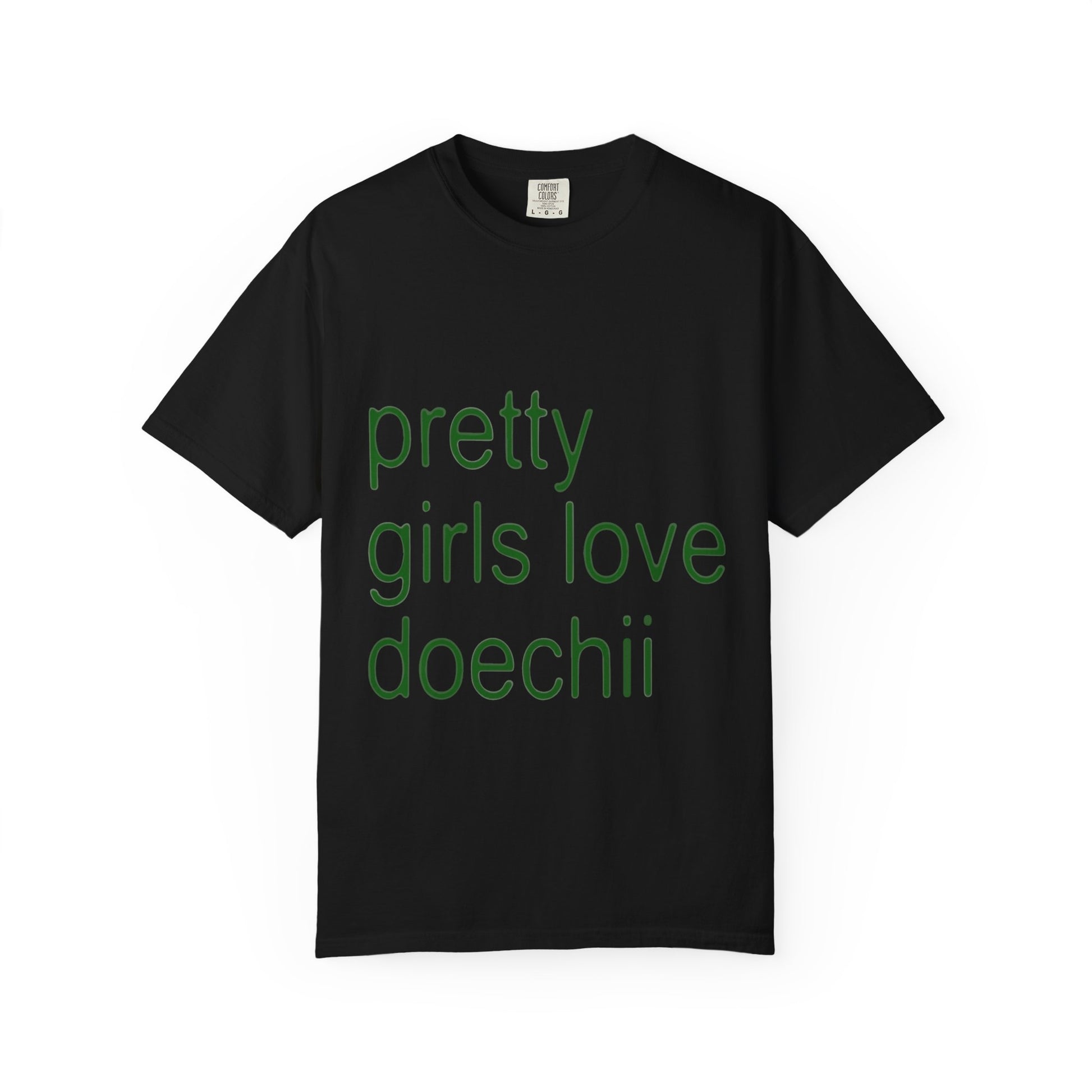 Green Text Statement Unisex Garment-Dyed T-shirt - snazzymerch