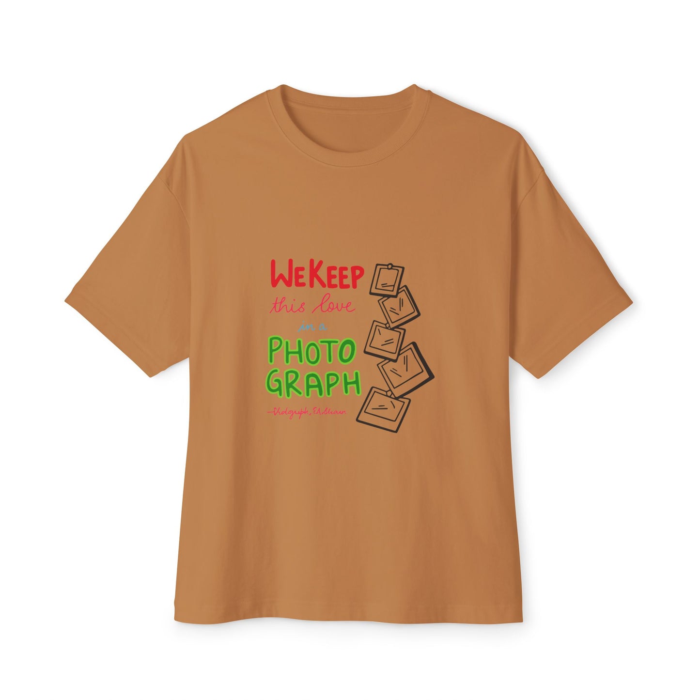 White Paw Print Oversized Boxy Tee Printify