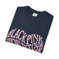 Born Pink Heart Typography – Dyed T-shirt Printify