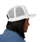 Billie Eilish Inspired Trucker Cap – Bold Red Block Edition Printify