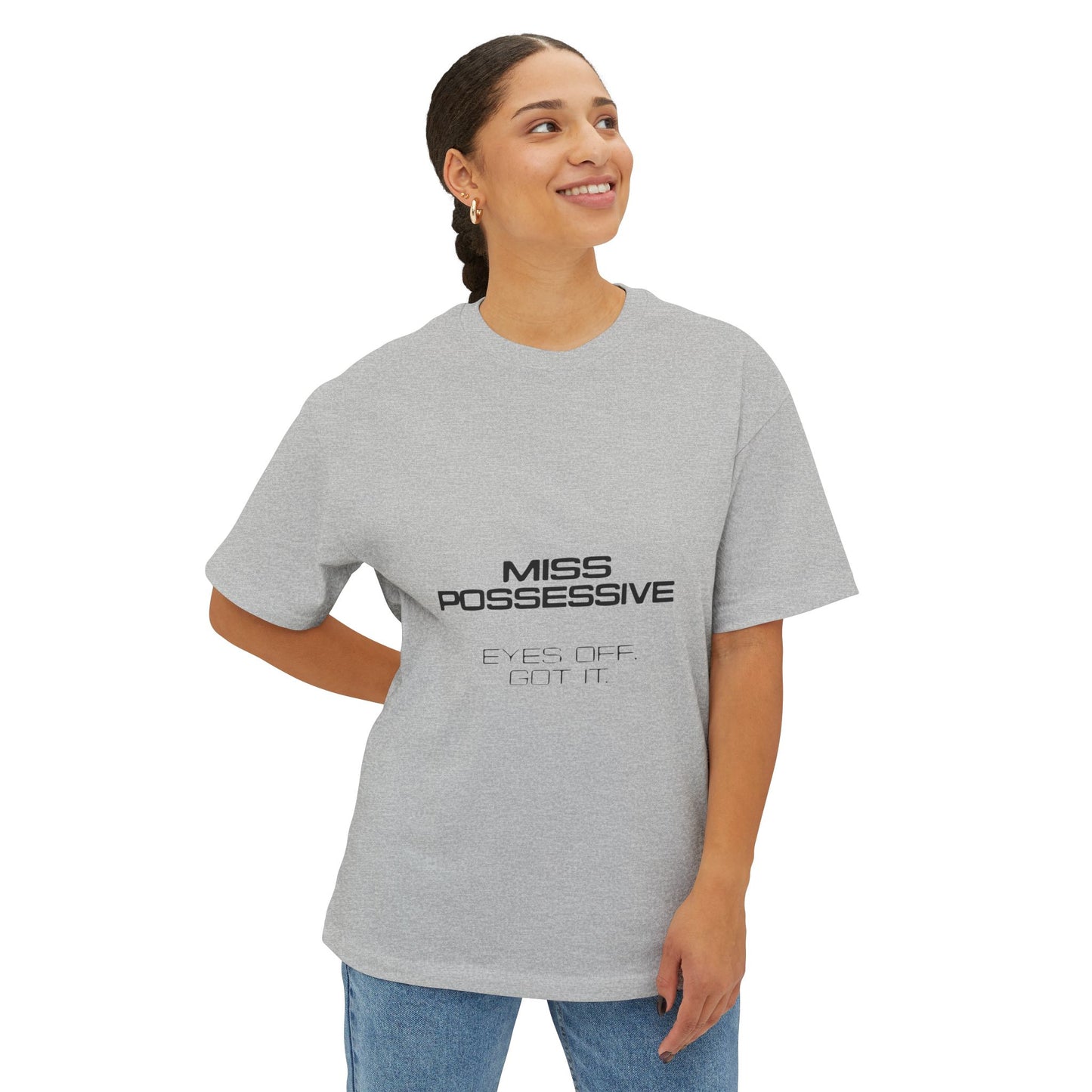 Groovy Name Unisex Oversized Boxy Tee - snazzymerch