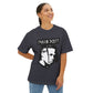 Neon Mirage Unisex Oversized Boxy Tee - snazzymerch