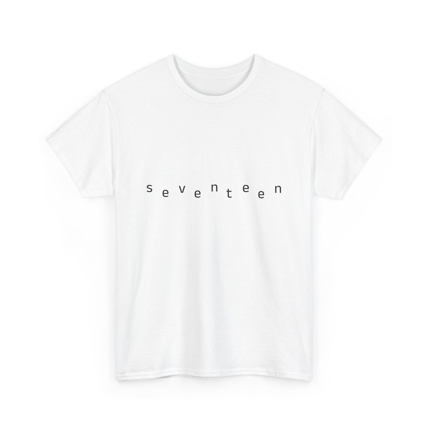 Minimal White Orbit Unisex Heavy Cotton Tee - snazzymerch
