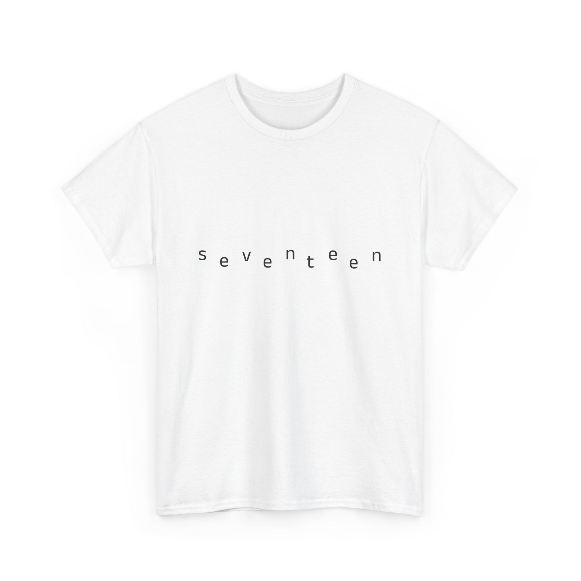 Minimal White Orbit Unisex Heavy Cotton Tee - snazzymerch
