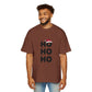 Ho Ho Ho Christmas Oversized Tee – Festive Holiday Graphic T-Shirt Printify