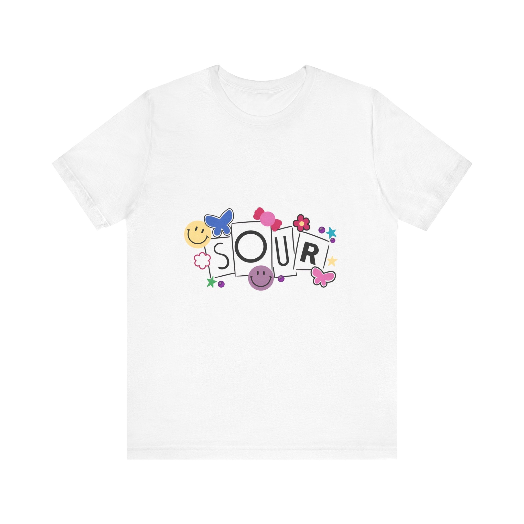 Olivia Rodrigo Unisex Jersey Short Sleeve Tee - Sour – snazzymerch