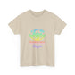 Vibrant Eye and Text Unisex Cotton Tee Printify