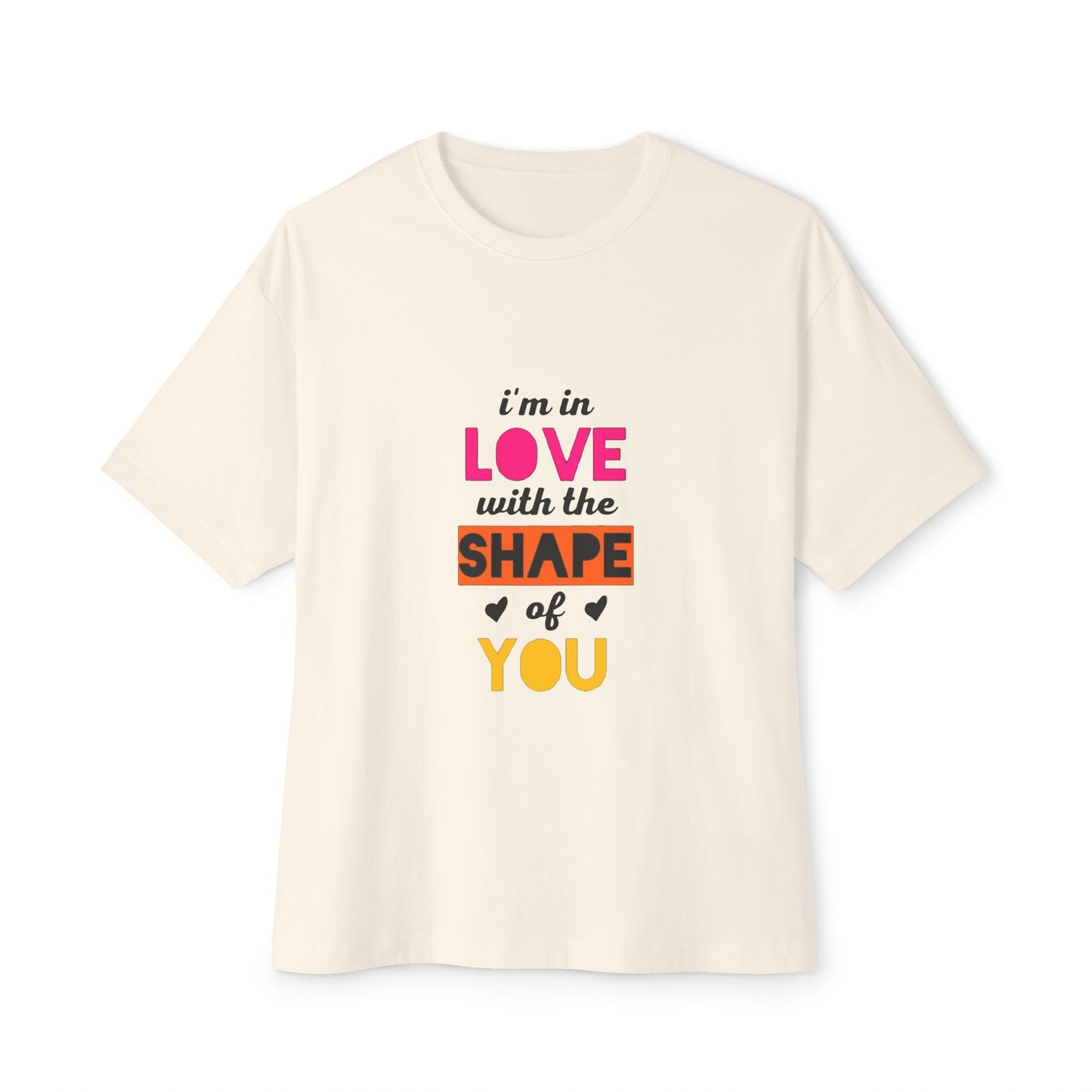 Copy of Copy of  Orange Divide Symbol Oversized Boxy Tee Printify