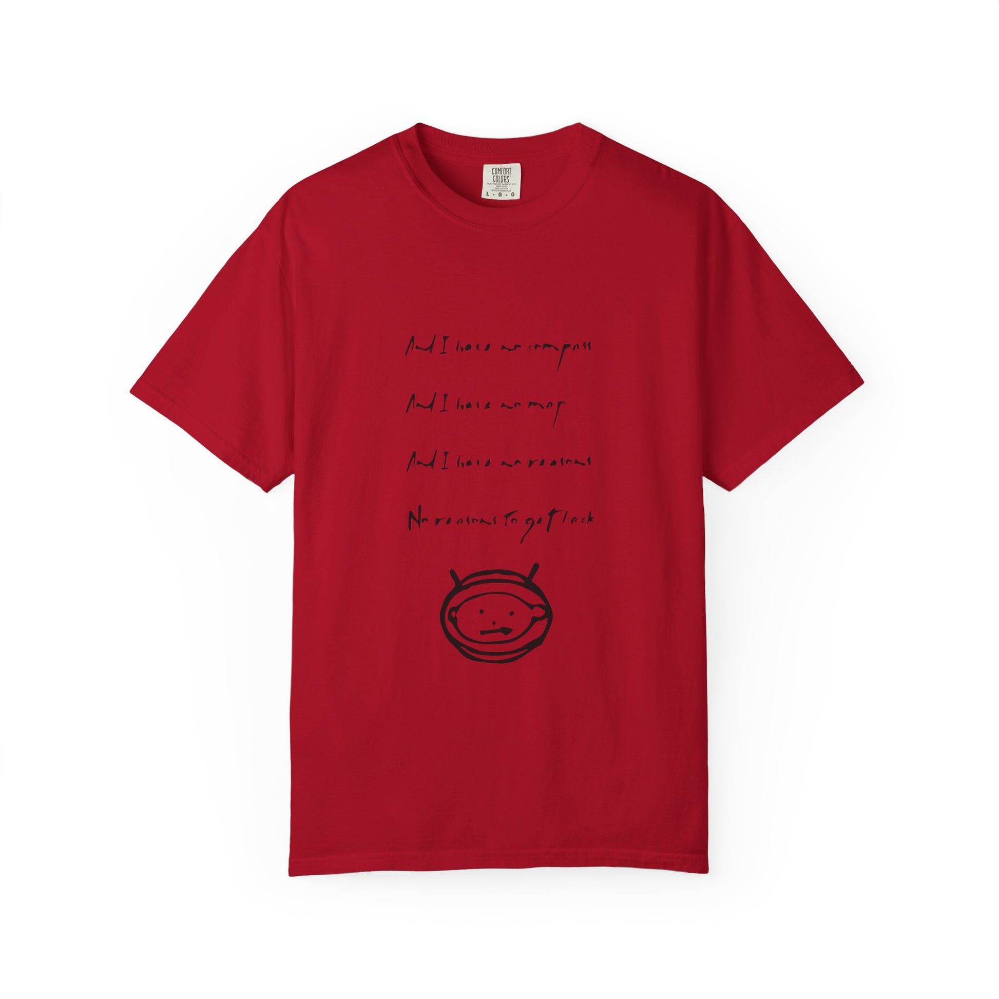 Minimalist Music Unisex Garment-Dyed T-shirt - snazzymerch