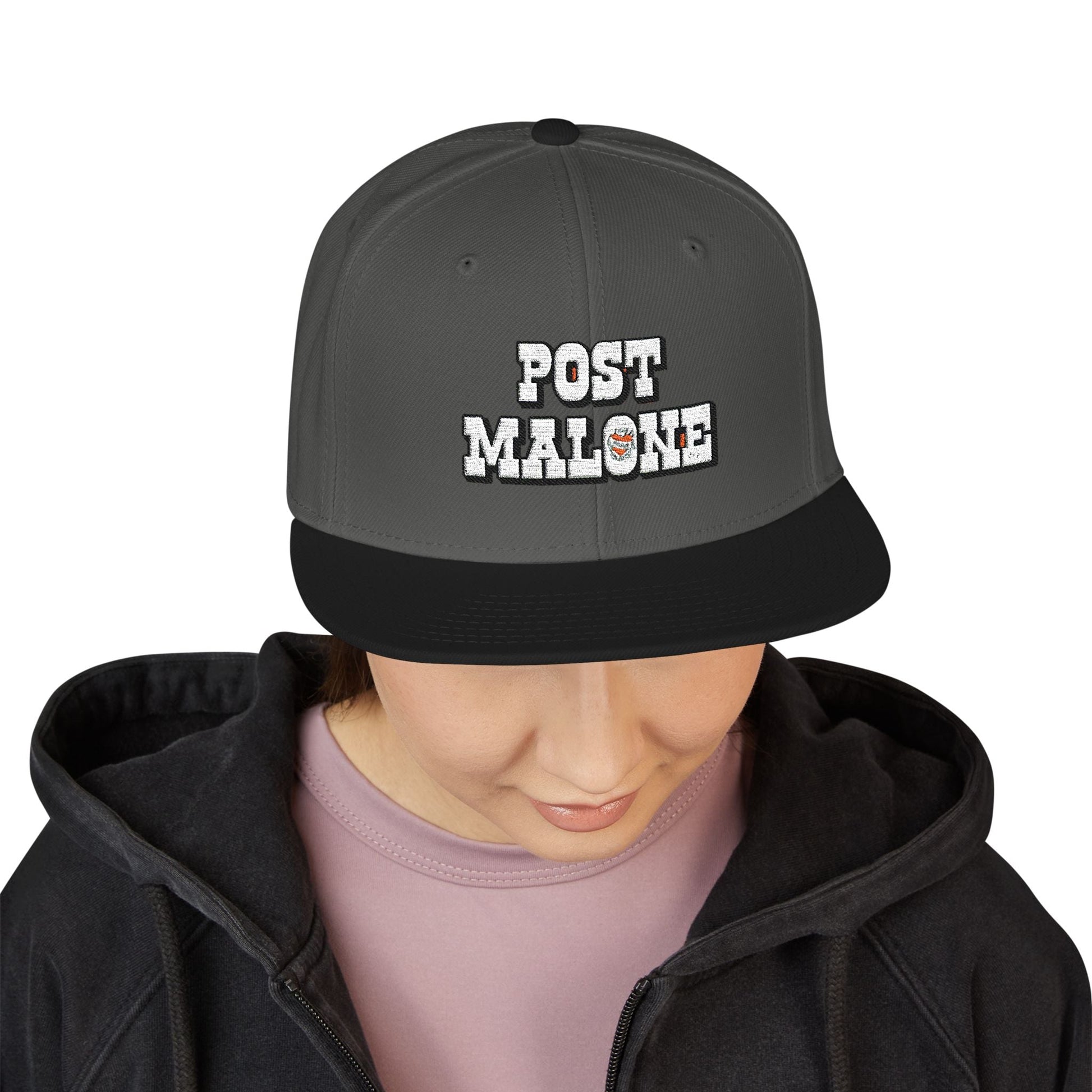 Snapback (Embroidery) – Post Malone Bold Design Printify