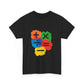 Orange Equals Symbol Unisex Heavy Cotton Tee Printify