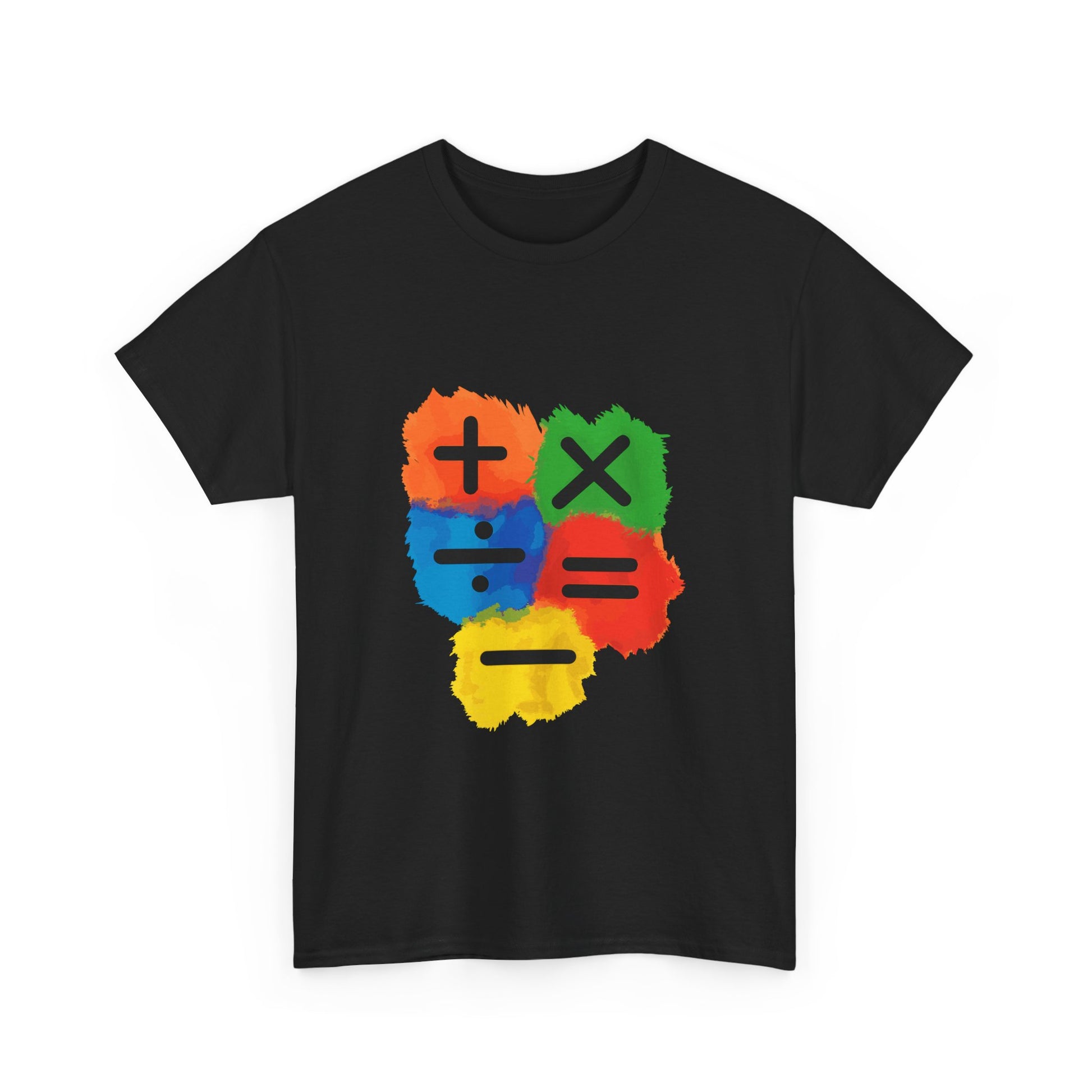 Orange Equals Symbol Unisex Heavy Cotton Tee Printify