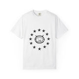 Electric Guitar Silhouette Unisex Garment-Dyed T-shirt - snazzymerch