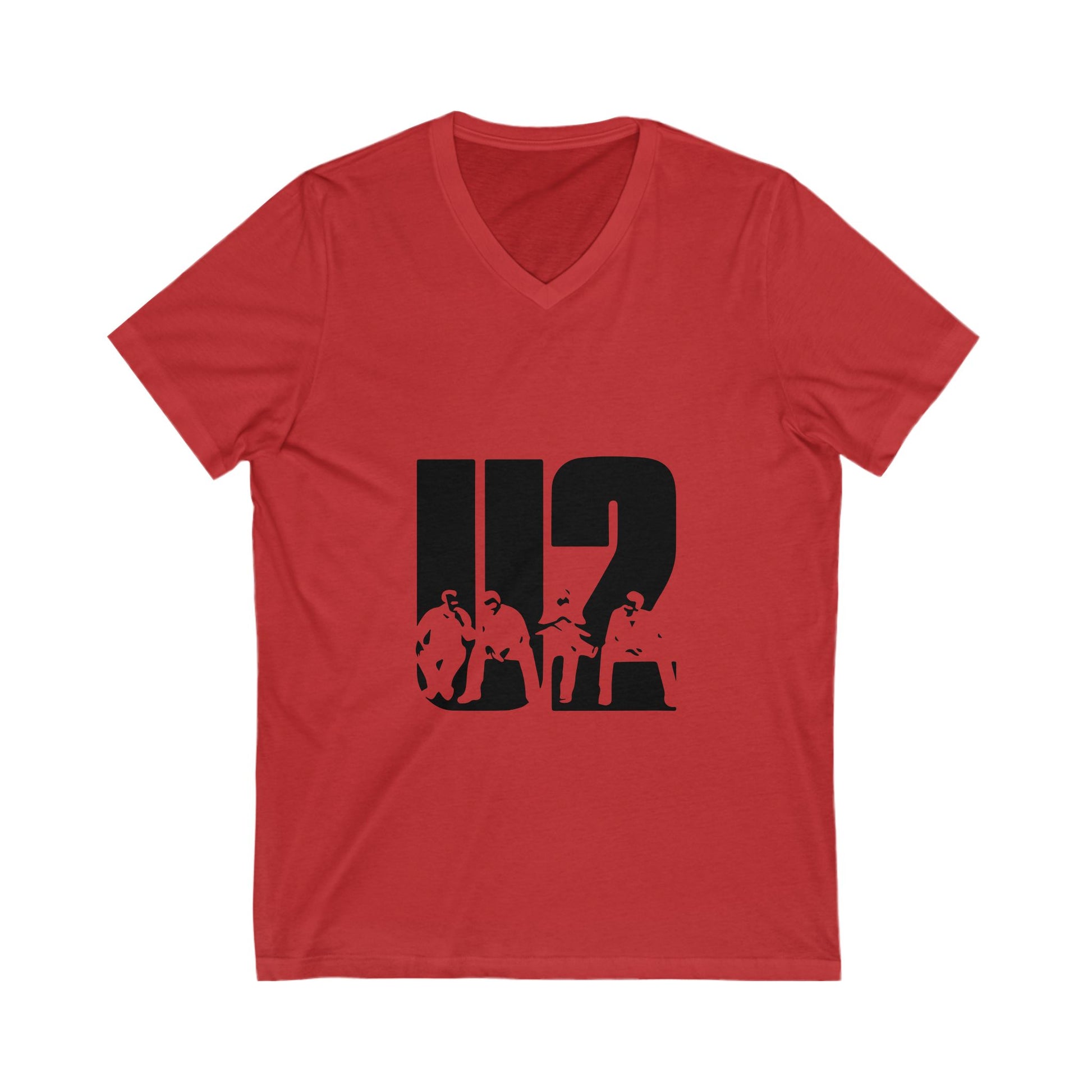 360 Graphic Unisex Jersey Short Sleeve V-Neck Tee - snazzymerch