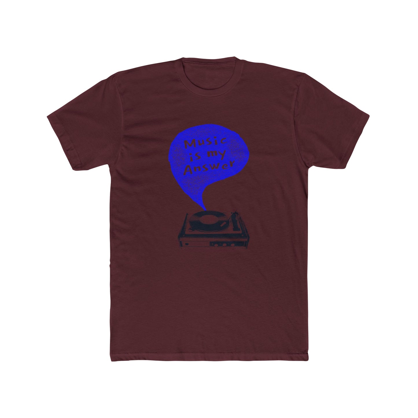 Music Is My Answer Unisex Cotton Tee - snazzymerch