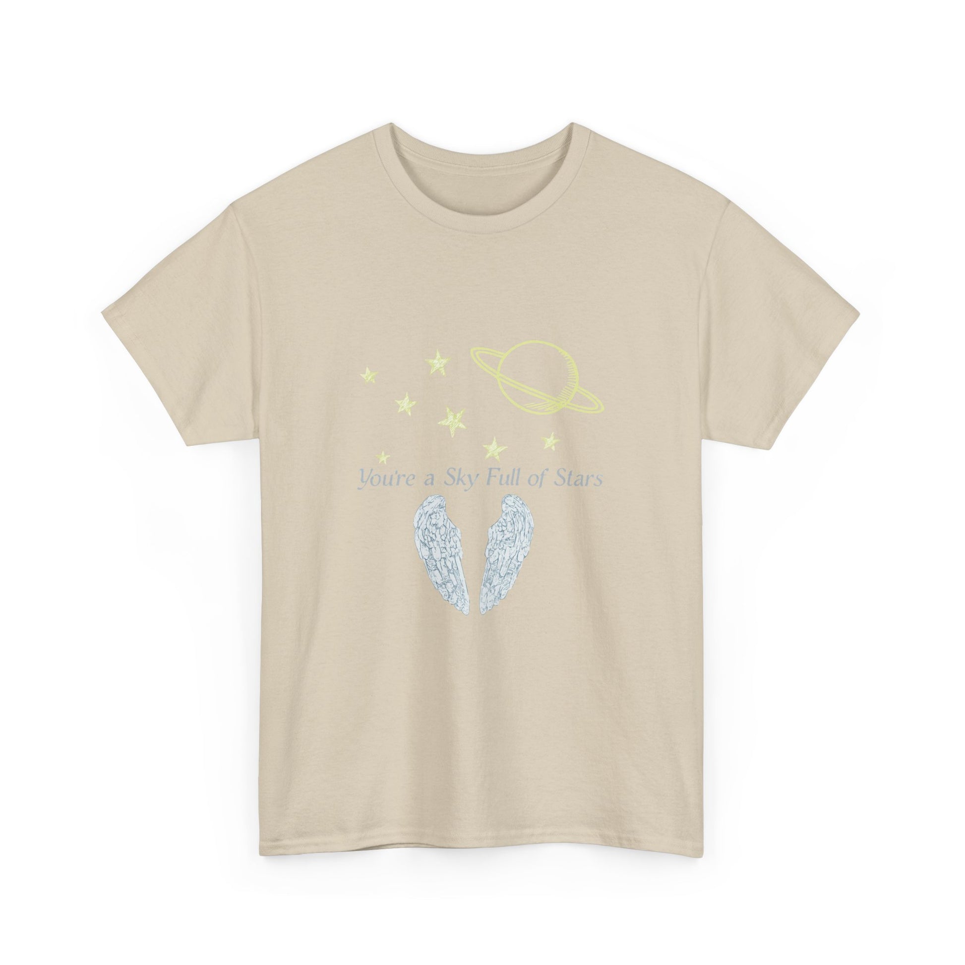 Starry Sky Wings Unisex Cotton Tee Printify