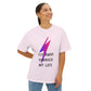 Power Surge Bolt Unisex Oversized Boxy tee Printify