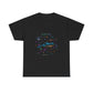 Neon Space Doodles Unisex Cotton Tee Printify