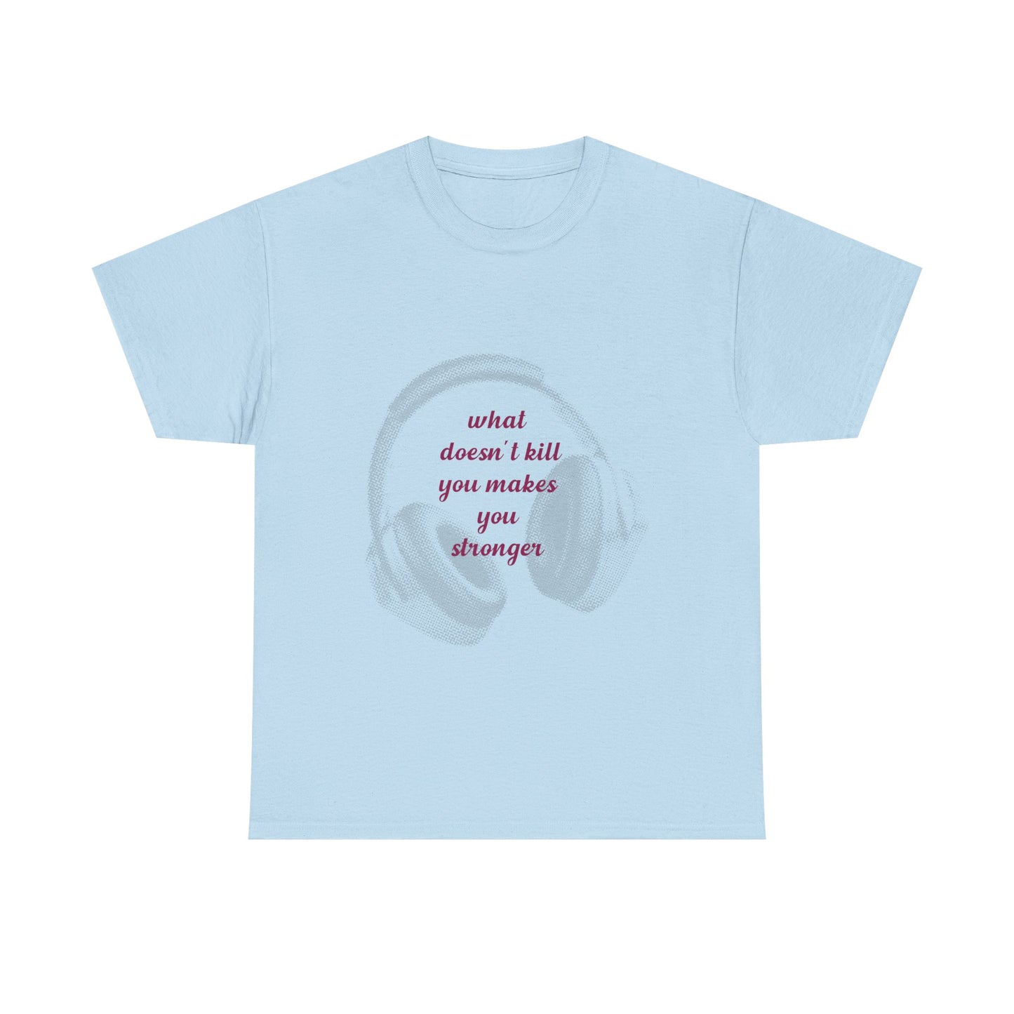 Stronger Soundwaves Unisex Heavy cotton tee Printify