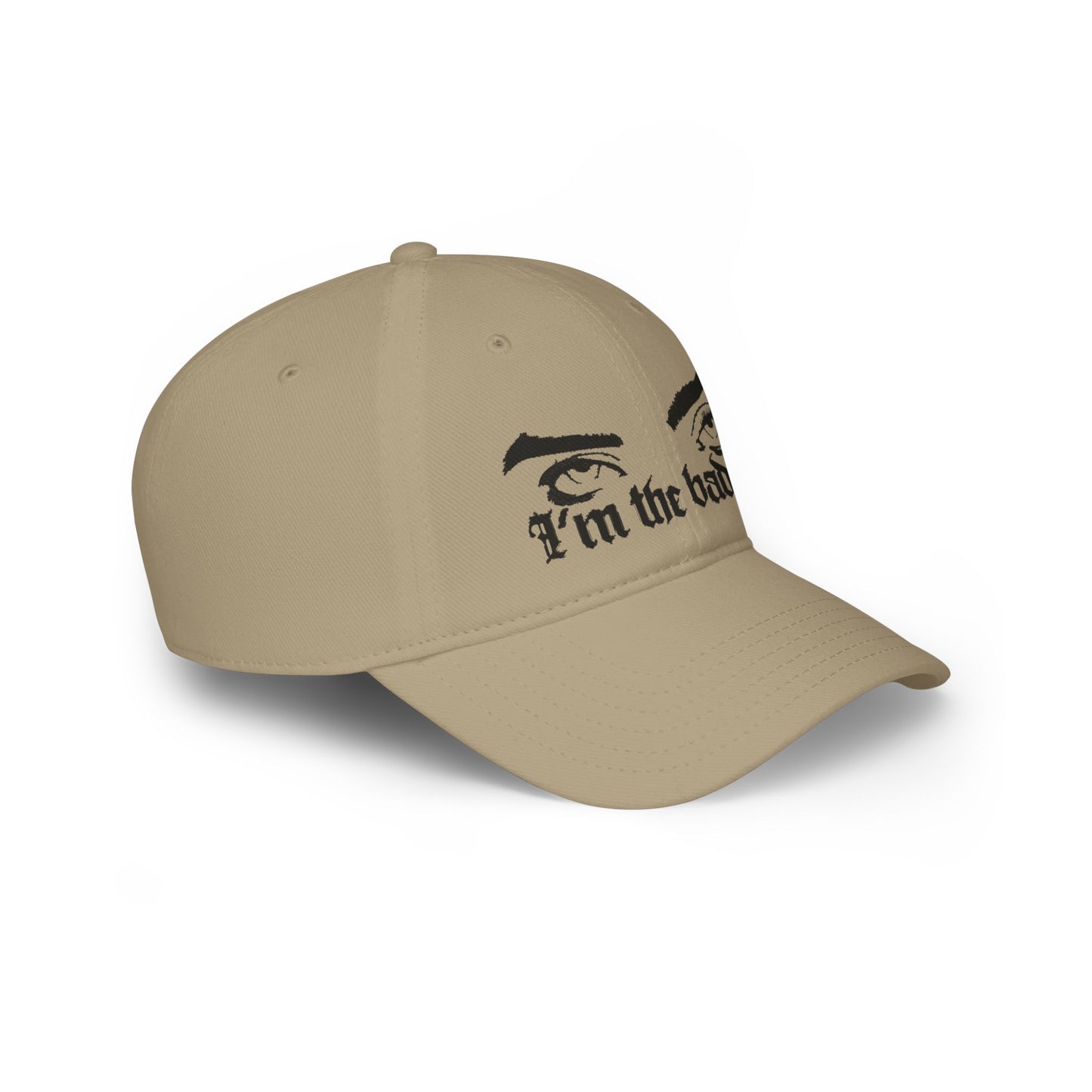 Billie Eilish Inspired Baseball Cap – Eyes & Shadows Gothic Edition Printify