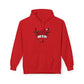 Santa Hat Reindeer Face Christmas Hoodie – Holiday Edition Printify