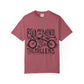 Dot Matrix-Inspired Unisex Garment-Dyed T-shirt - snazzymerch