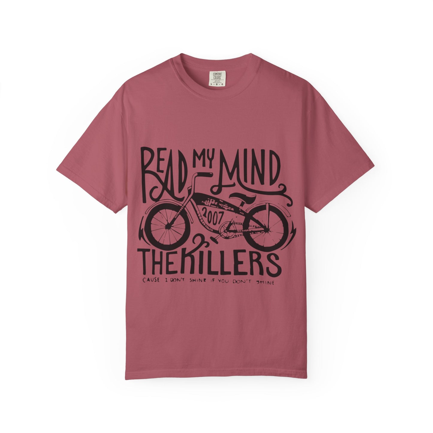 Dot Matrix-Inspired Unisex Garment-Dyed T-shirt - snazzymerch
