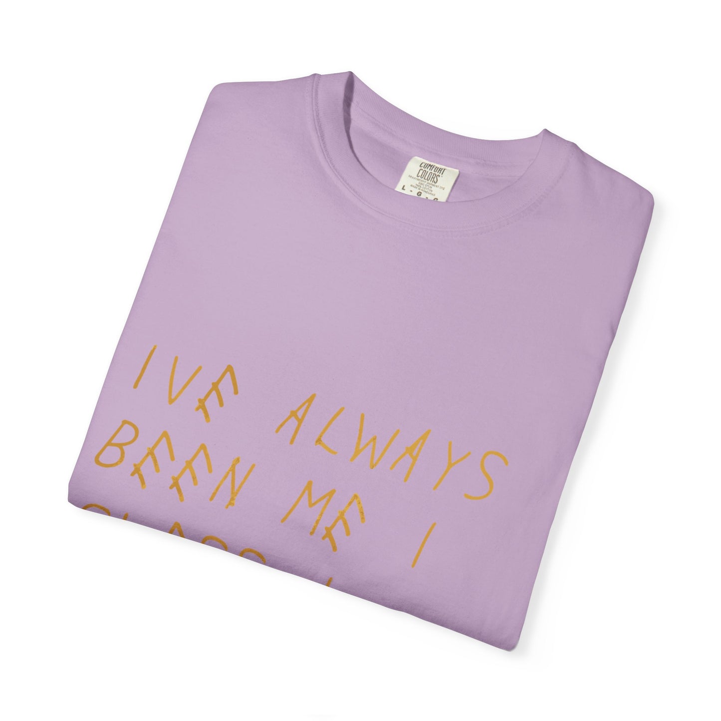 Know Myself Lyric Script Dyed Tshirt Printify