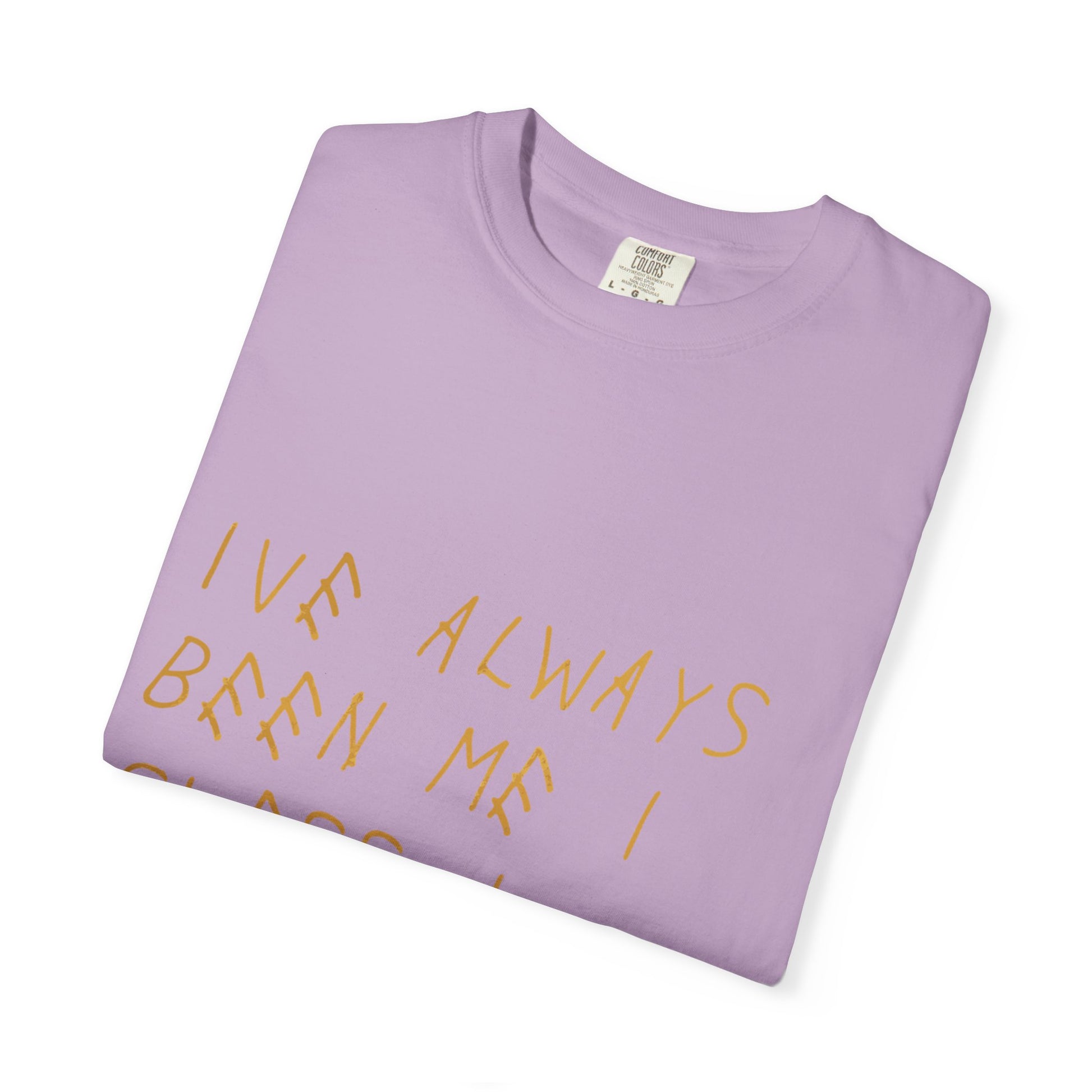 Know Myself Lyric Script Dyed Tshirt Printify