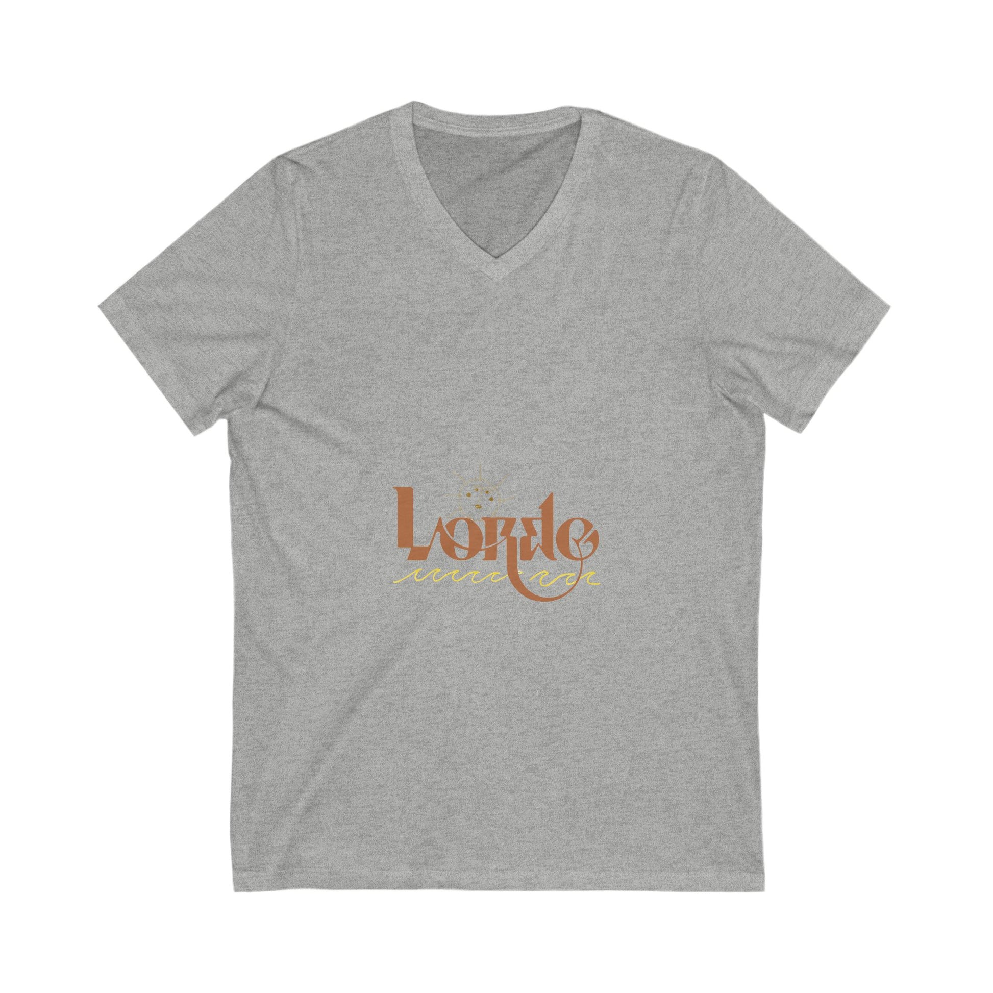 Wave & Sun Unisex Jersey Short Sleeve V-Neck Tee - snazzymerch