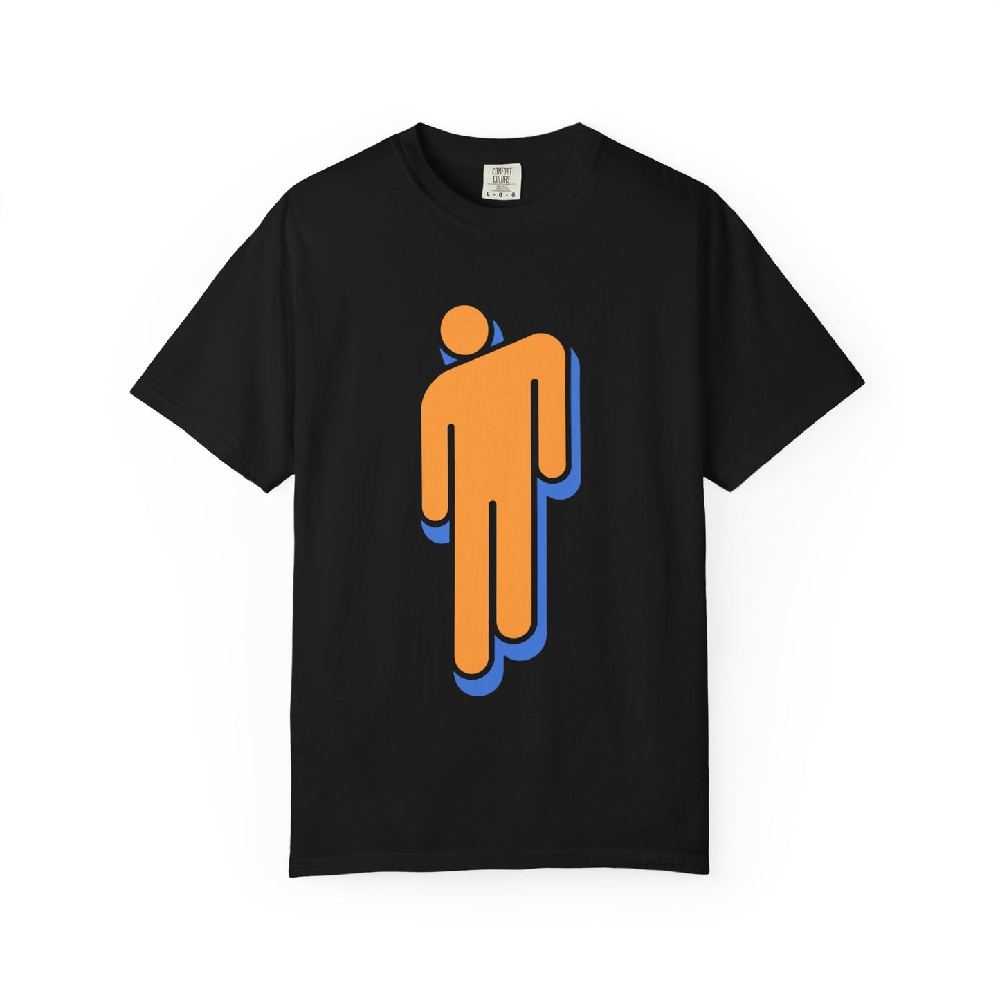 Billie Eilish Inspired Dyed T-shirt – Walk Alone Icon Edition Printify