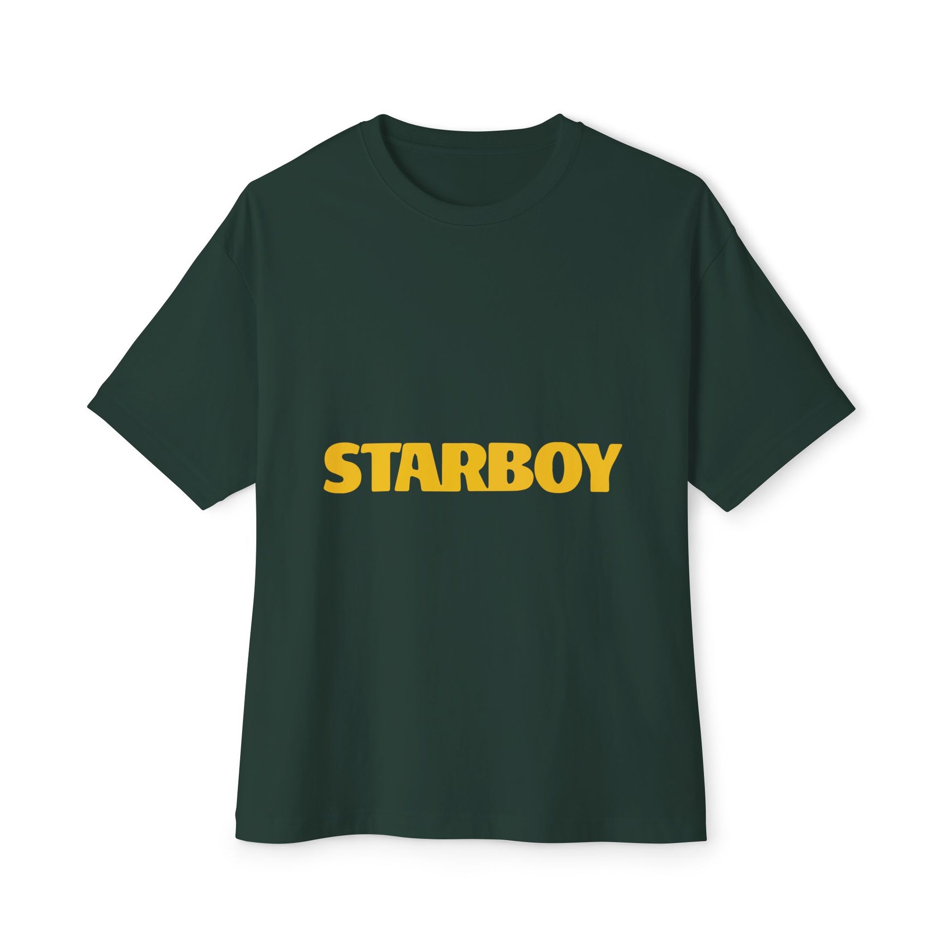 Golden Glow Unisex Oversized Boxy Tee - snazzymerch