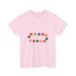 Retro Floral Groove Unisex Heavy cotton tee Printify