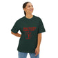 Unisex Oversized Tee – Snazzy Coffe Club Edition Printify