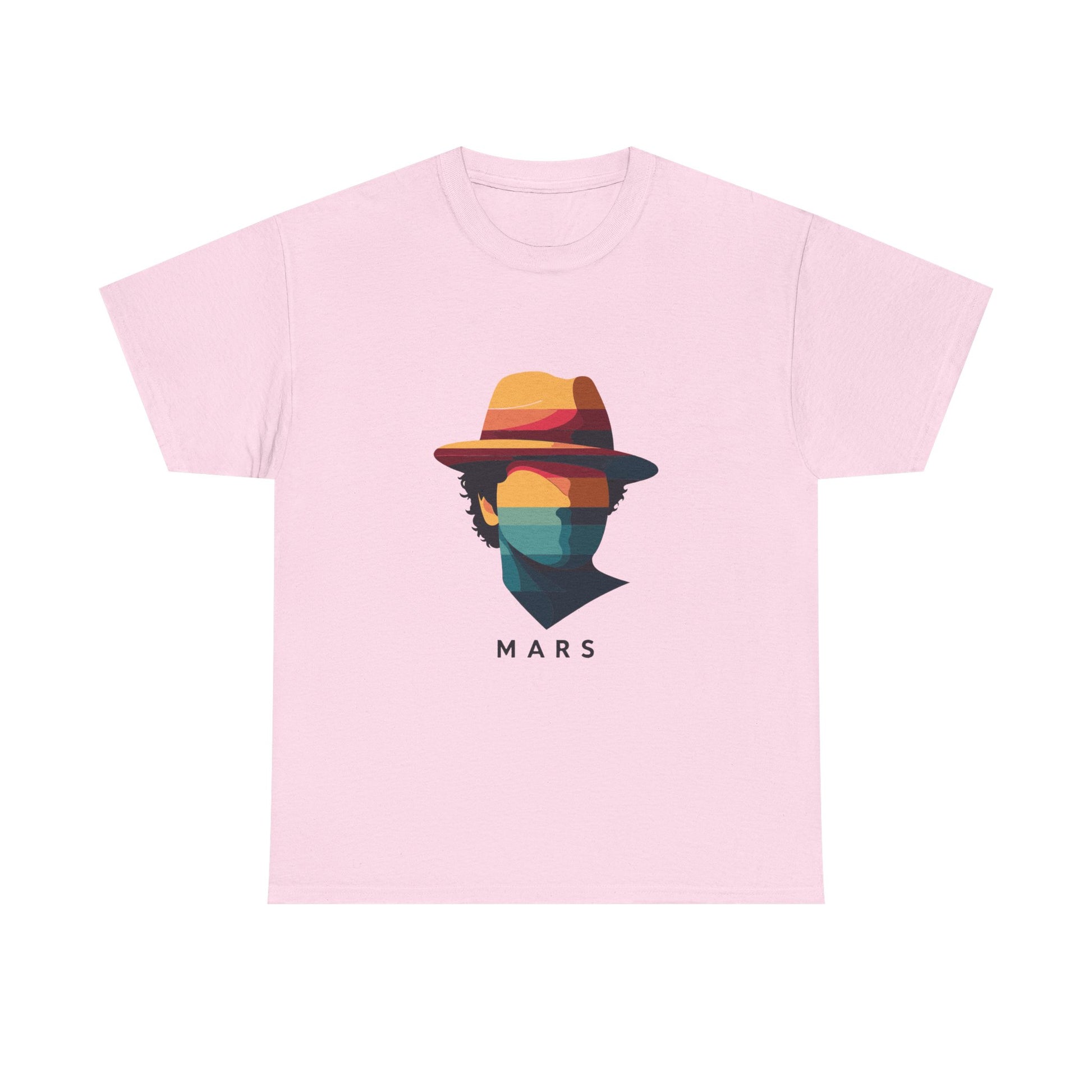 Funk Shadow Portrait Unisex Heavy cotton Tee Printify