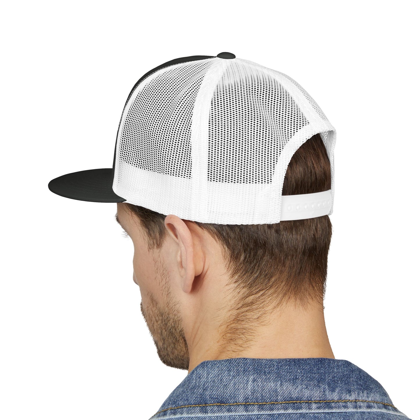 Billie Eilish Inspired Trucker Cap – Bold Red Block Edition Printify