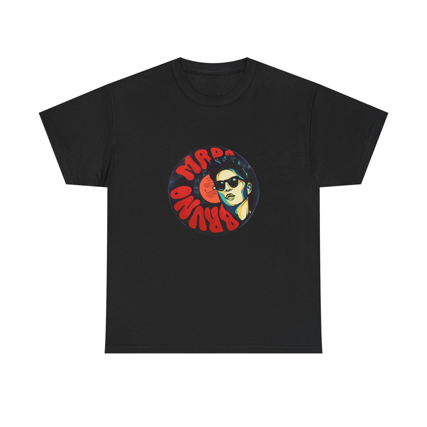 Groove Legend Record Unisex Heavy cotton Tee Printify