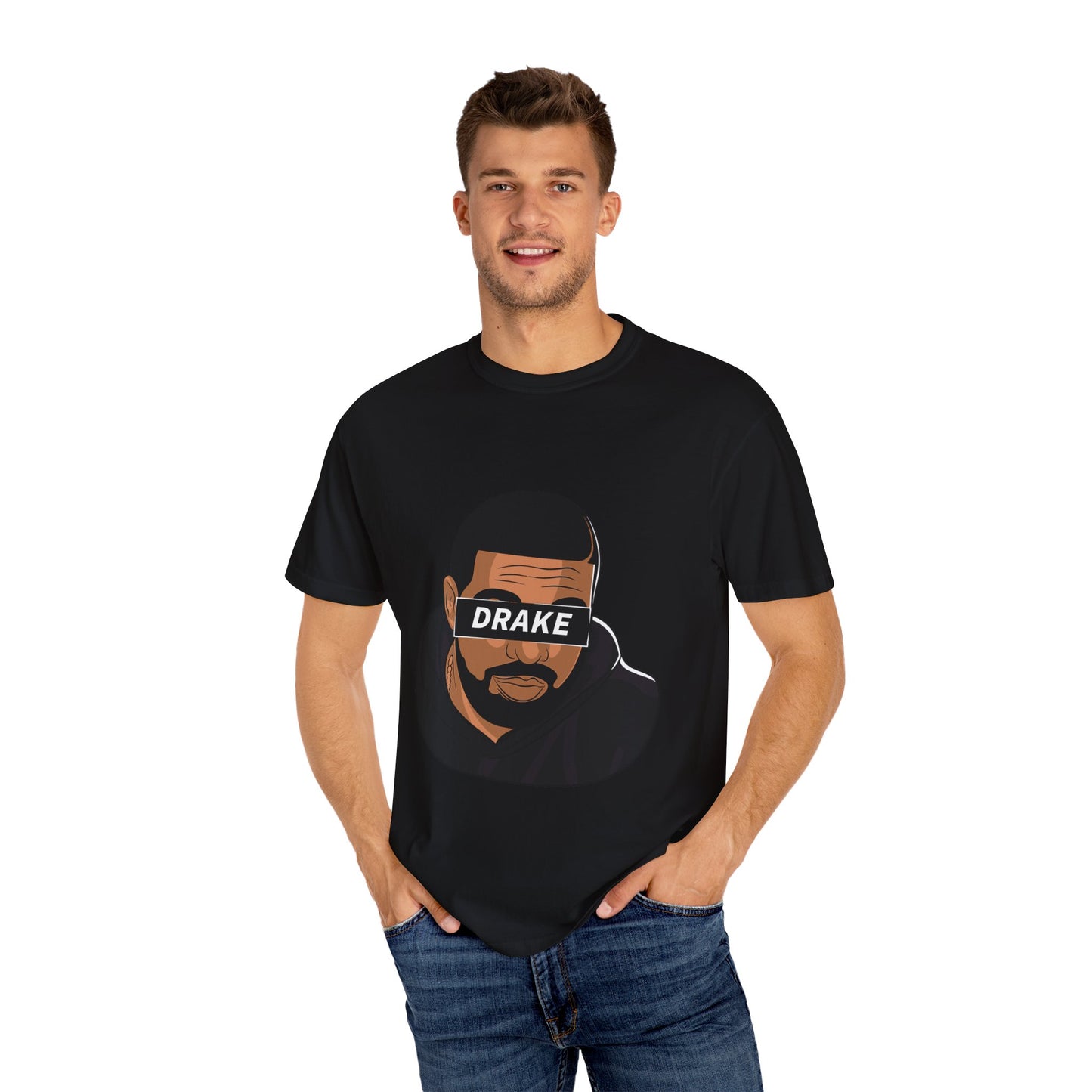 DRA-KE Vision Block Dyed Tshirt Printify