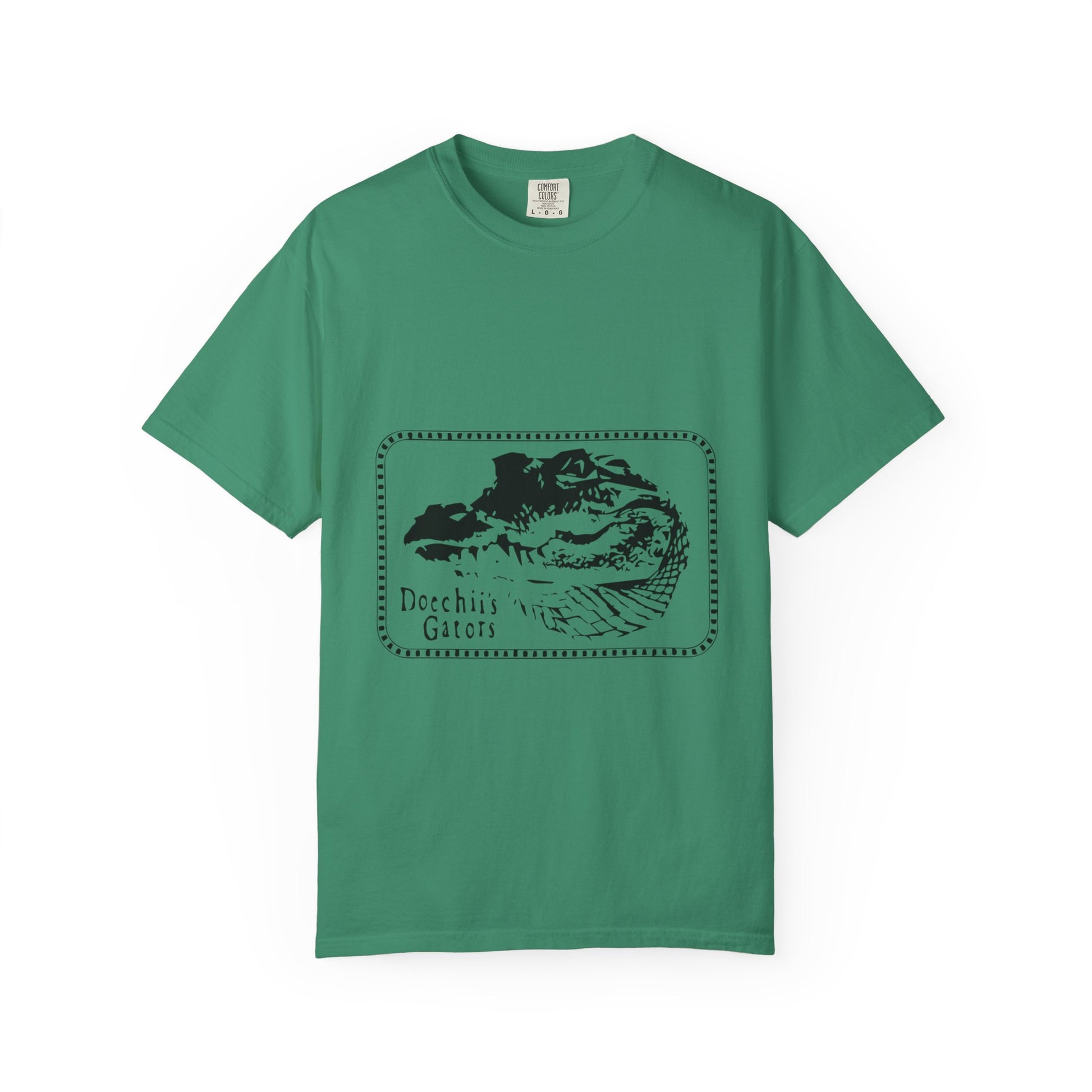 Bold Outline Typography Unisex Garment-Dyed T-shirt - snazzymerch