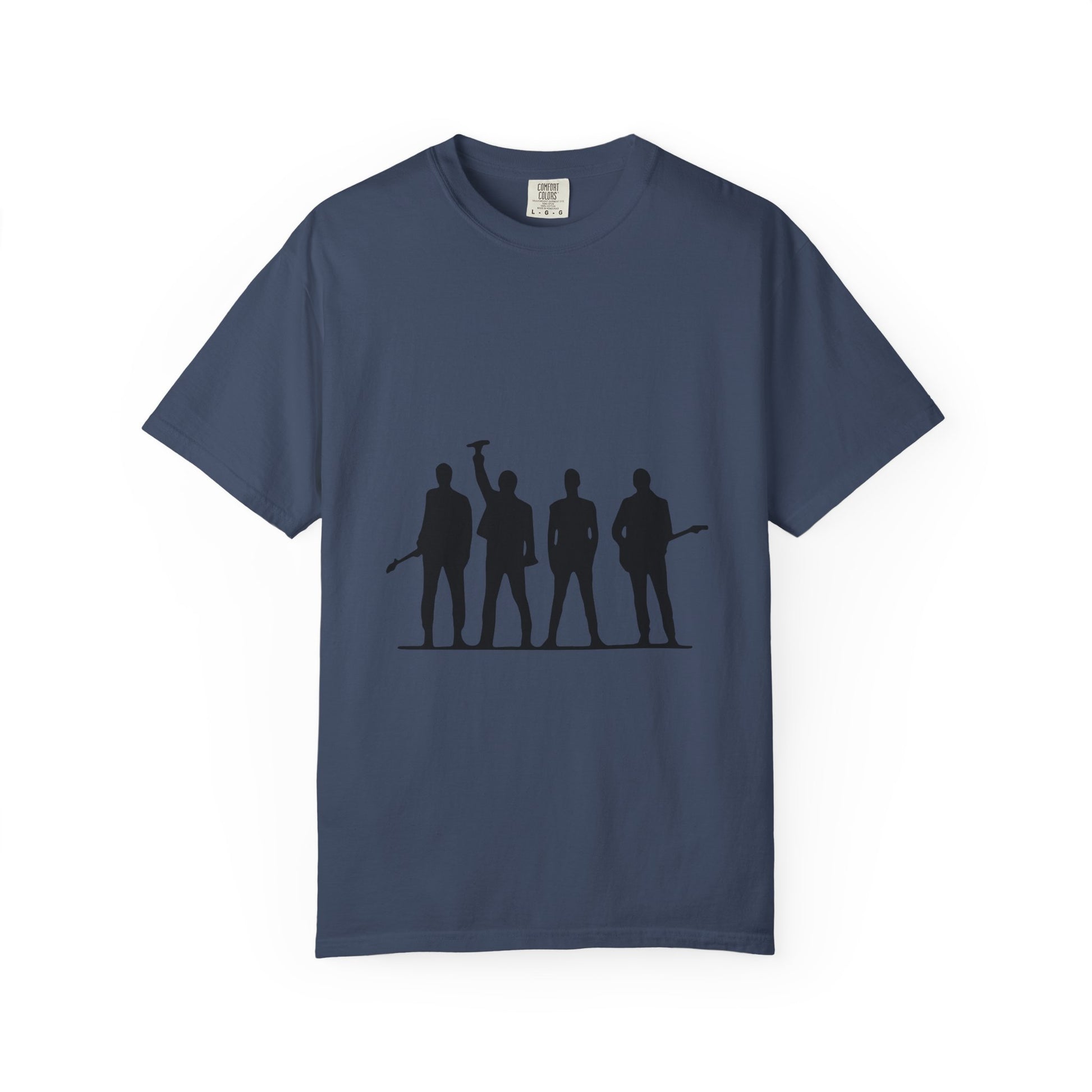 Retro Rock Vibes Unisex Garment-Dyed T-shirt - snazzymerch
