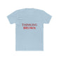 Thinking Bold Text Unisex Cotton Tee - snazzymerch
