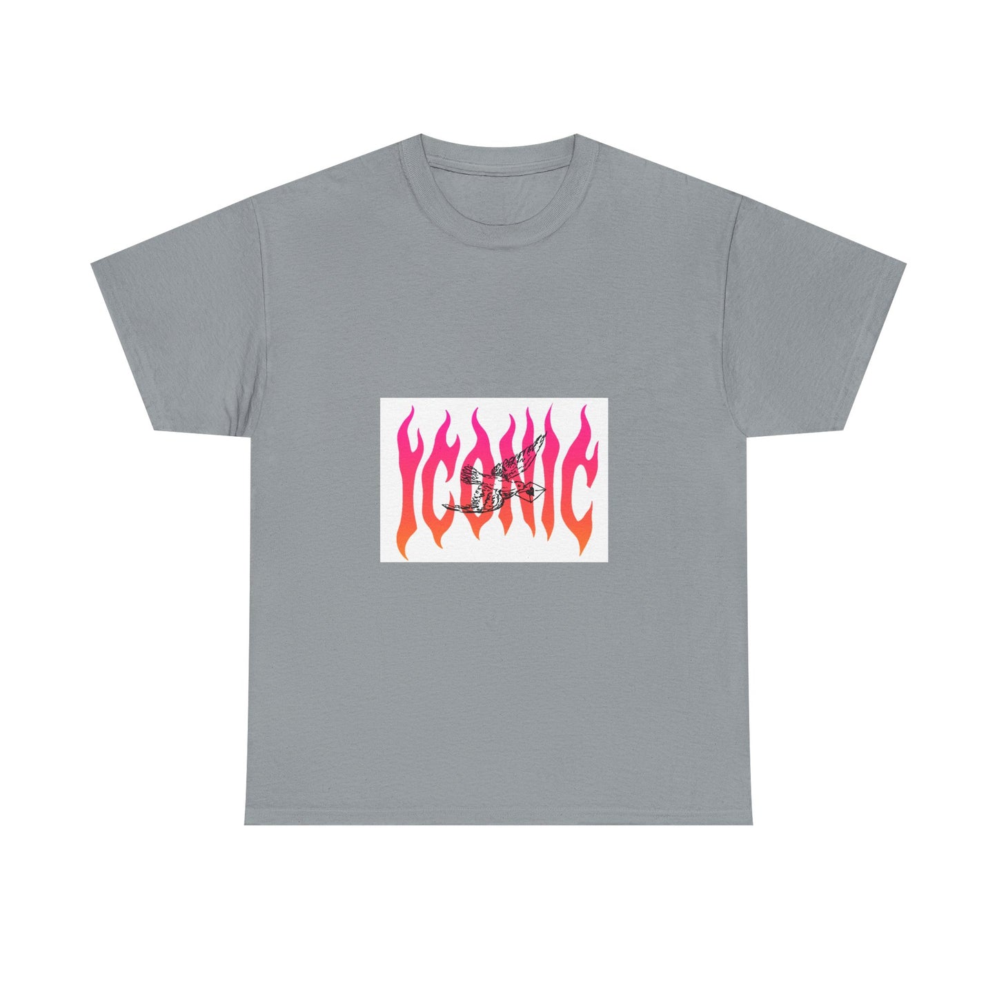 Flame Flight Iconic Unisex Heavy cotton tee Printify