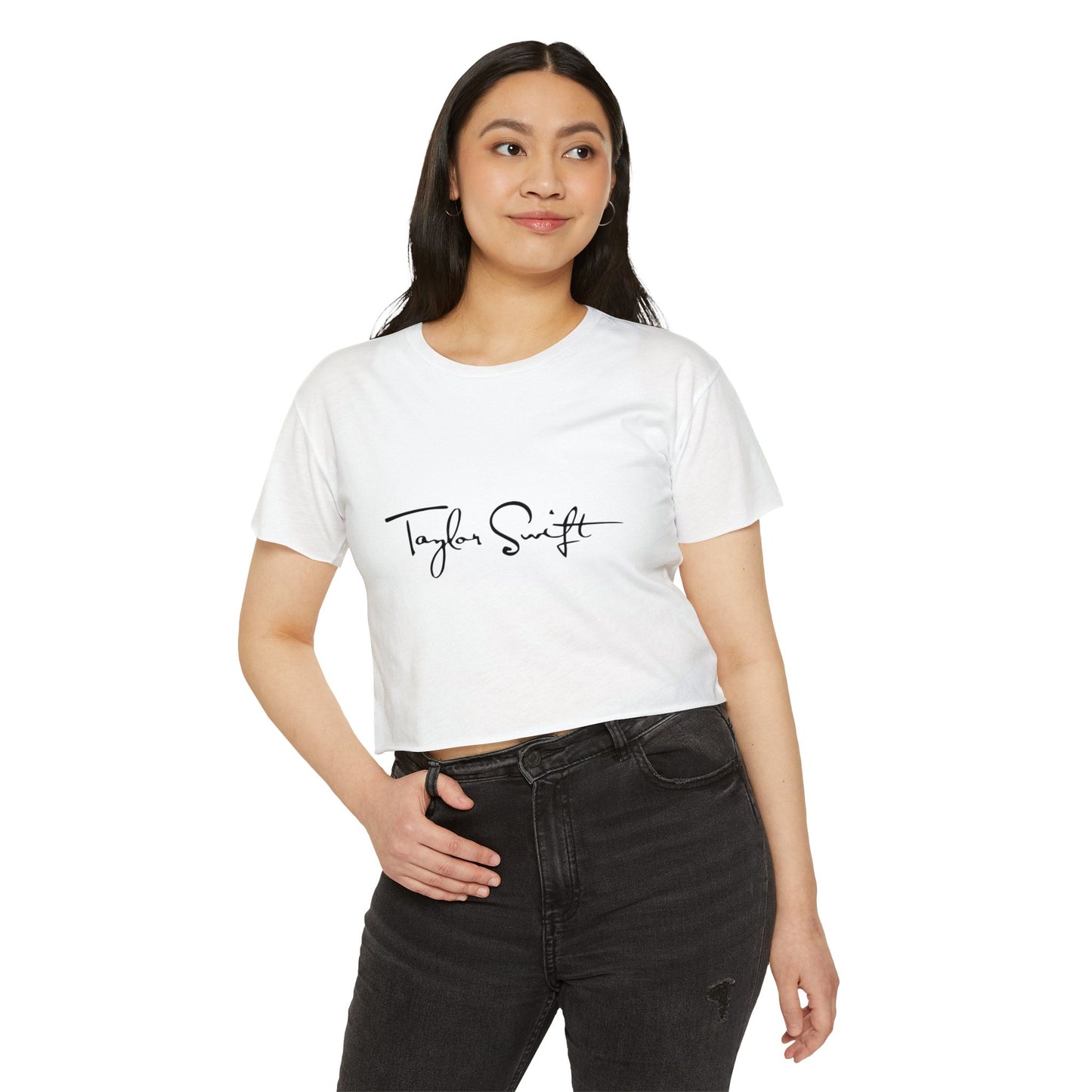 Pop Muse Silhouette Women's Festival Crop Top - snazzymerch