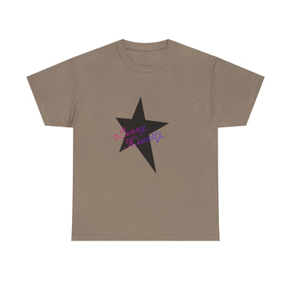 Retro Groove Script Unisex Heavy cotton tee Printify