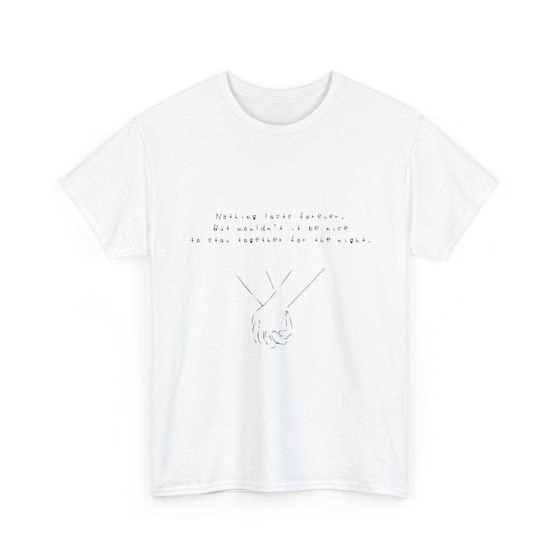 Simple Black Unisex Heavy Cotton Tee - snazzymerch