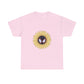 Sunflower Mask Illustration Unisex Heavy cotton Tee Printify