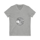 Muse Silhouette Unisex Jersey Short Sleeve V-Neck Tee - snazzymerch