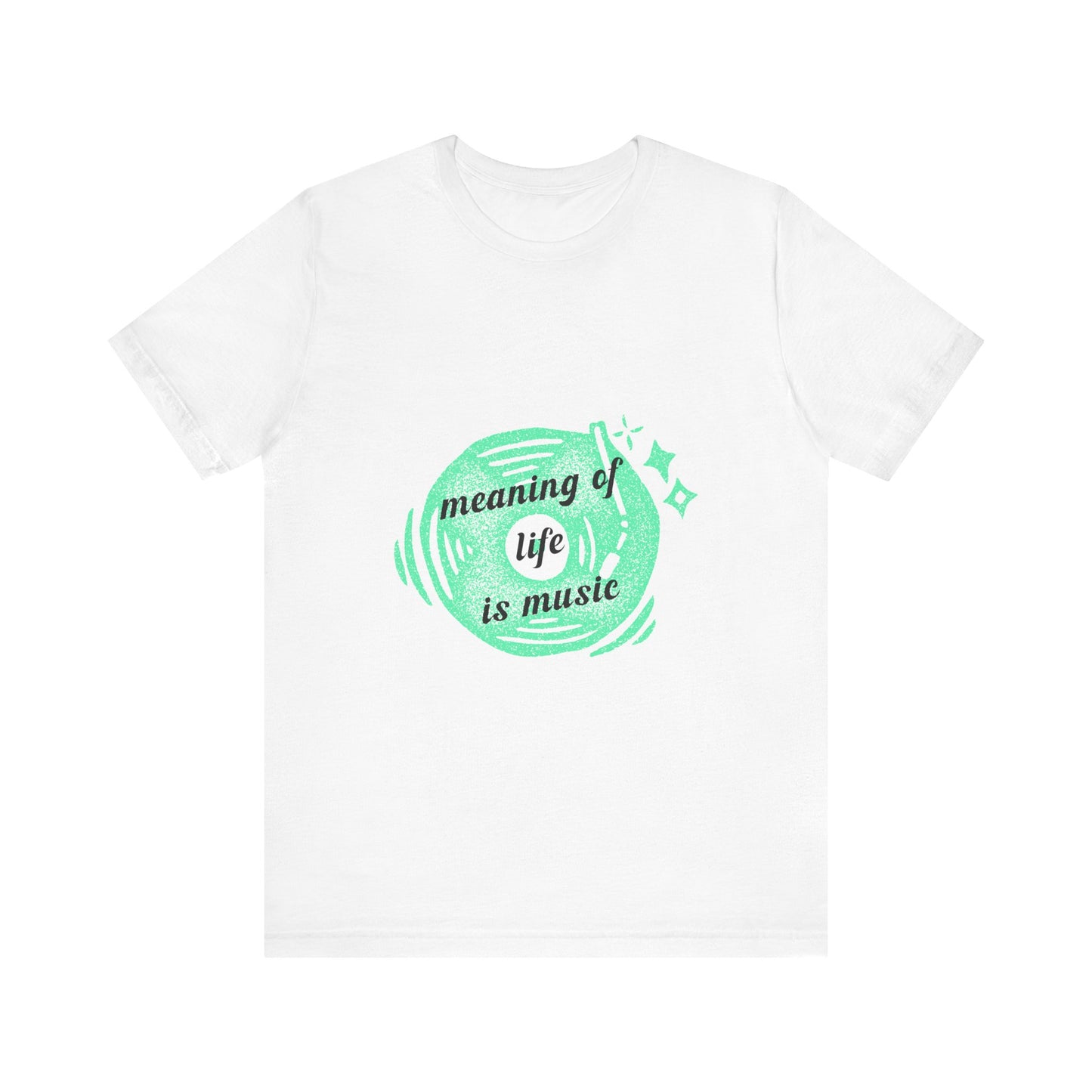 Vinyl Dreams Speak Unisex Jersey short sleeve tee Printify