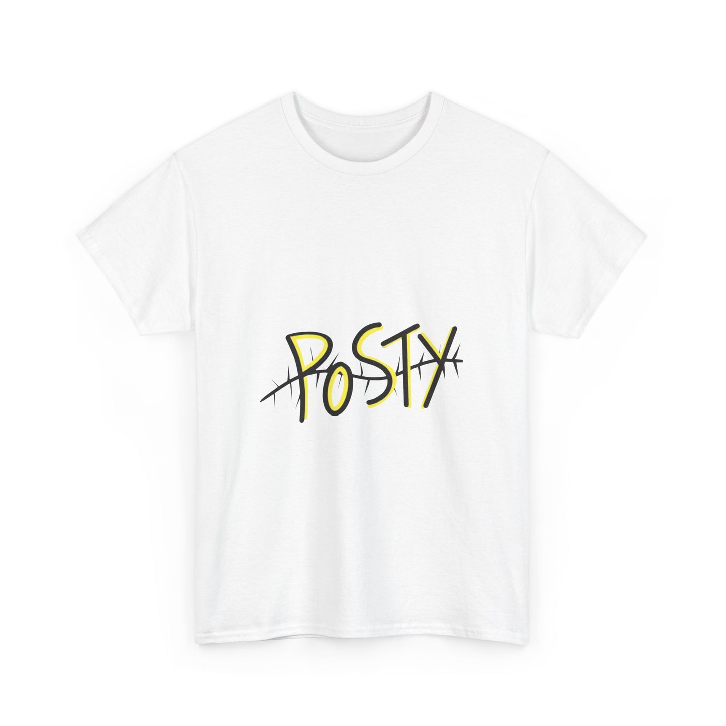 Abstract Black Barbed Wire Unisex Heavy cotton Tee Printify