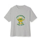 Unisex Oversized Tee – Snazzy Free Beer Edition Printify